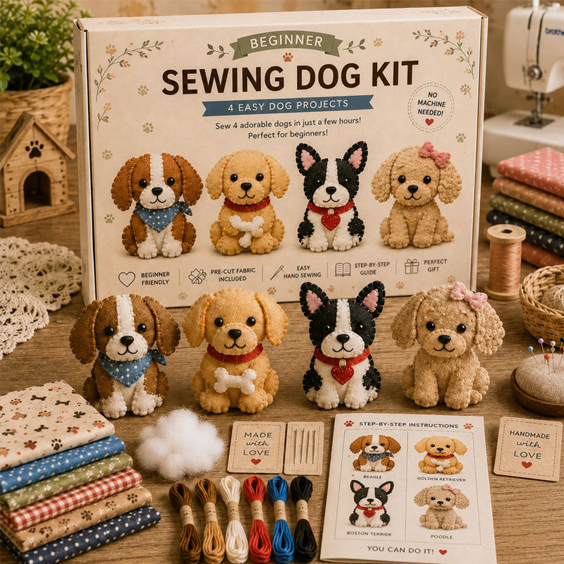 DIY Fabric Animal Craft Kit – Creative Handmade Art