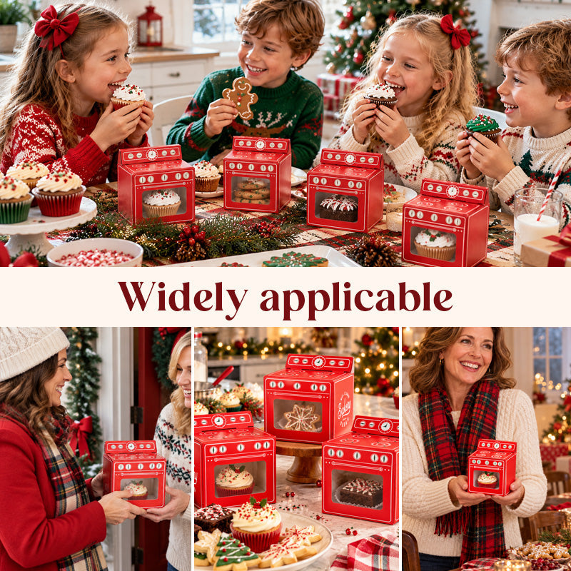 Christmas Oven-Shaped Dessert Box