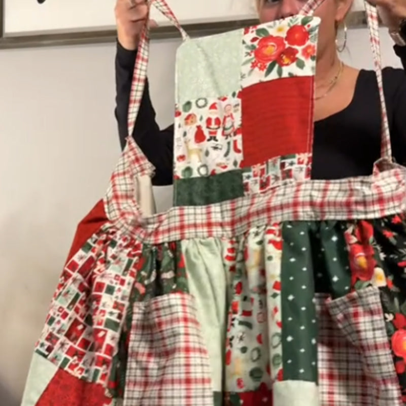 🎄 The Merry Stitch Christmas Apron