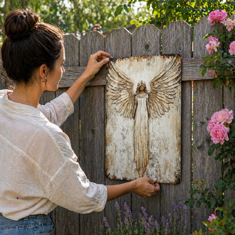 Guardian Angel Vintage Wall Art