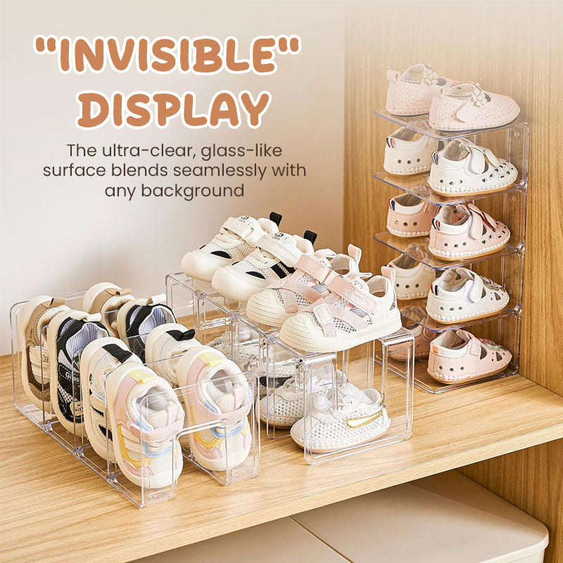 👟 The Clear Step Collection: Premium Shoe Organizer
