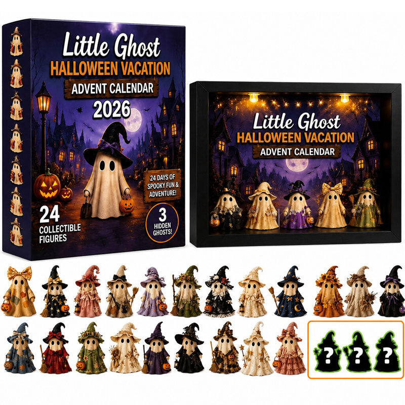 Little Ghost Halloween Vacation Advent Calendar 2026