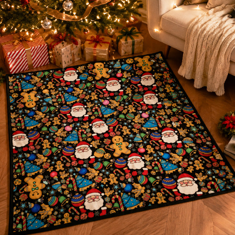 DIY Christmas Coloring Blanket 🎄 Santa & Gingerbread Man Holiday Throw