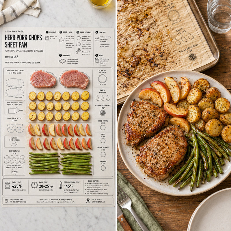 🥘Multifunctional Oven Recipe Guide
