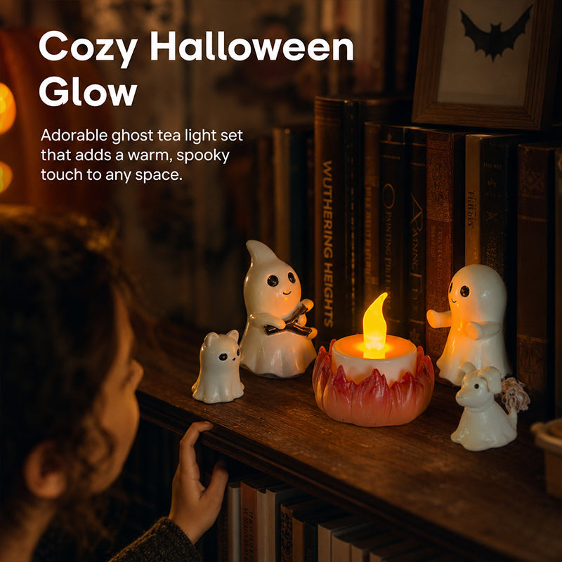 👻 Spooktacular Halloween Ghost Vibe Lights! 🕯️