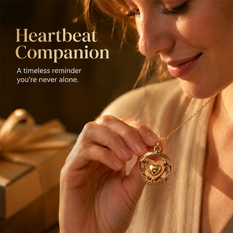Heartbeat mechanical pendant