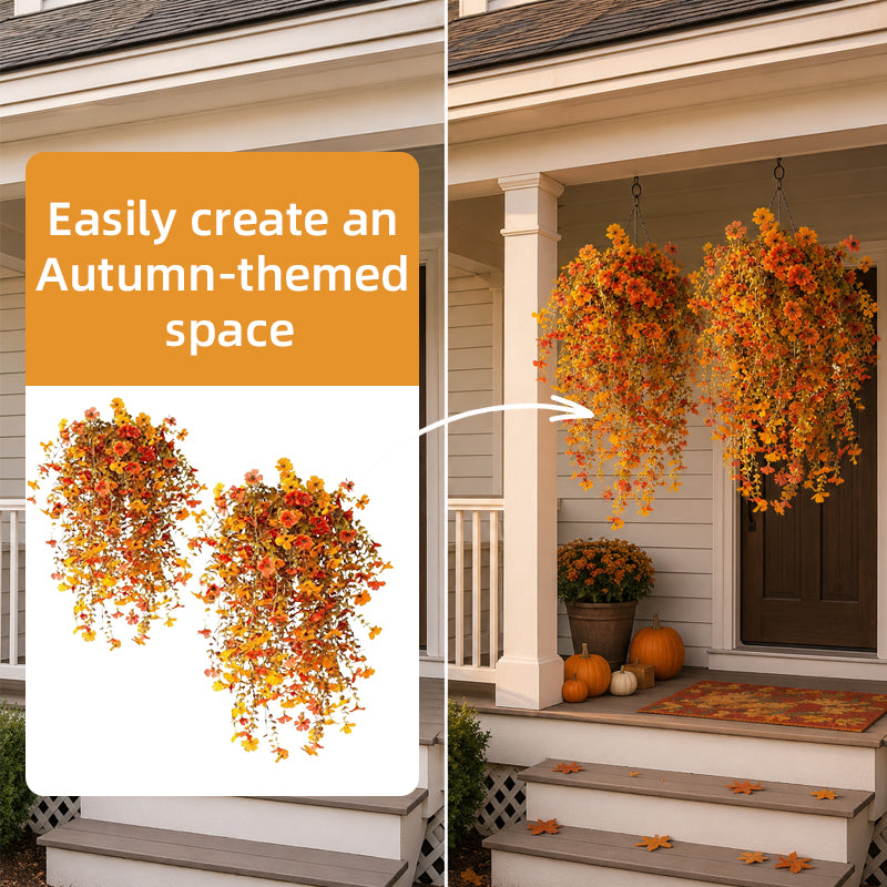 Autumn Hanging Flower Garland