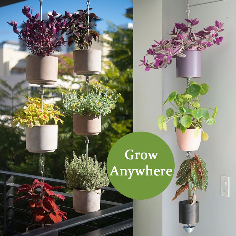 🌿 The Vertical Oasis: Transformable Hanging Pot Kit