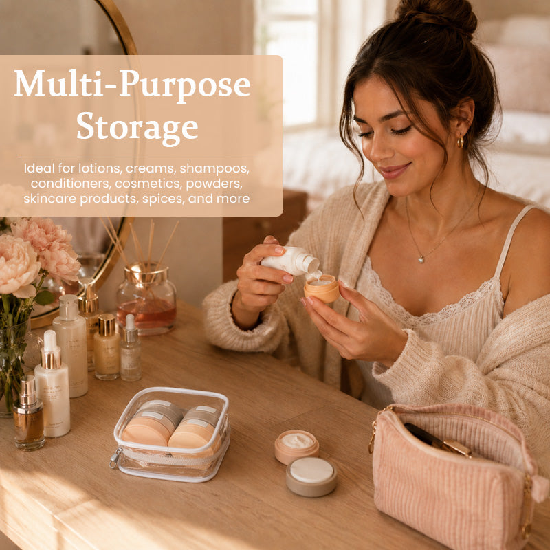 ✈️ Travel Toiletry Storage Pods