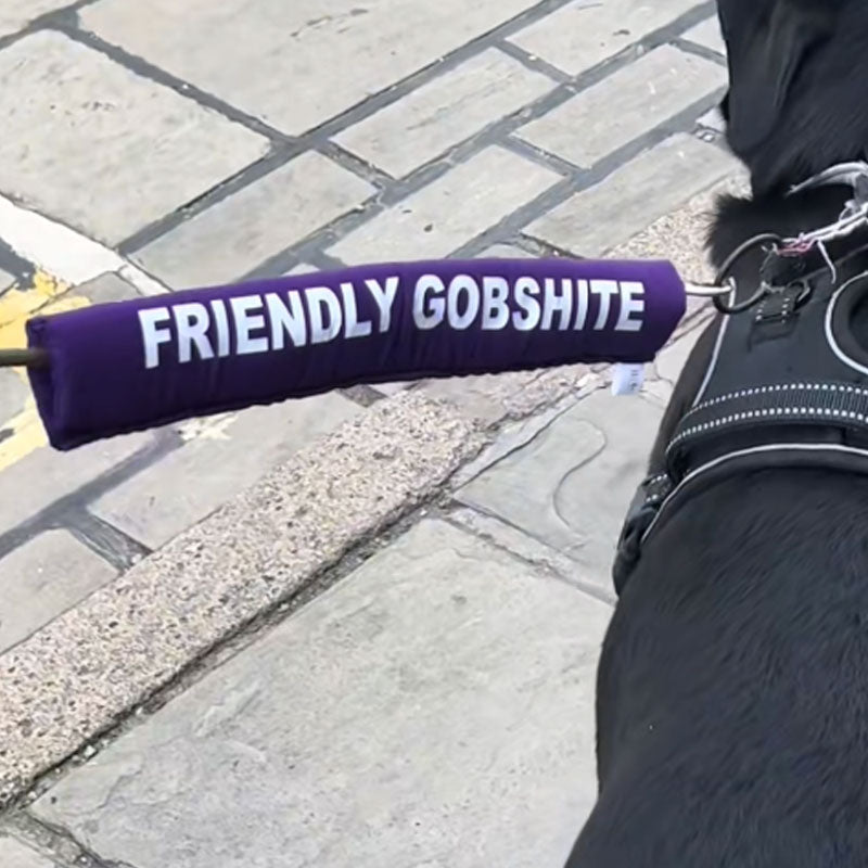 🐕 Bold Bark Lead Sleeves – Walks That Speak