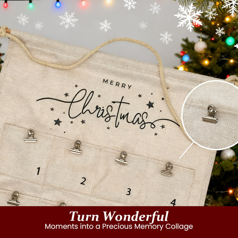🎄 Christmas Countdown Photo Board
