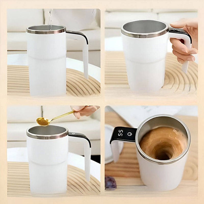 Smart magnetic Mixing cup