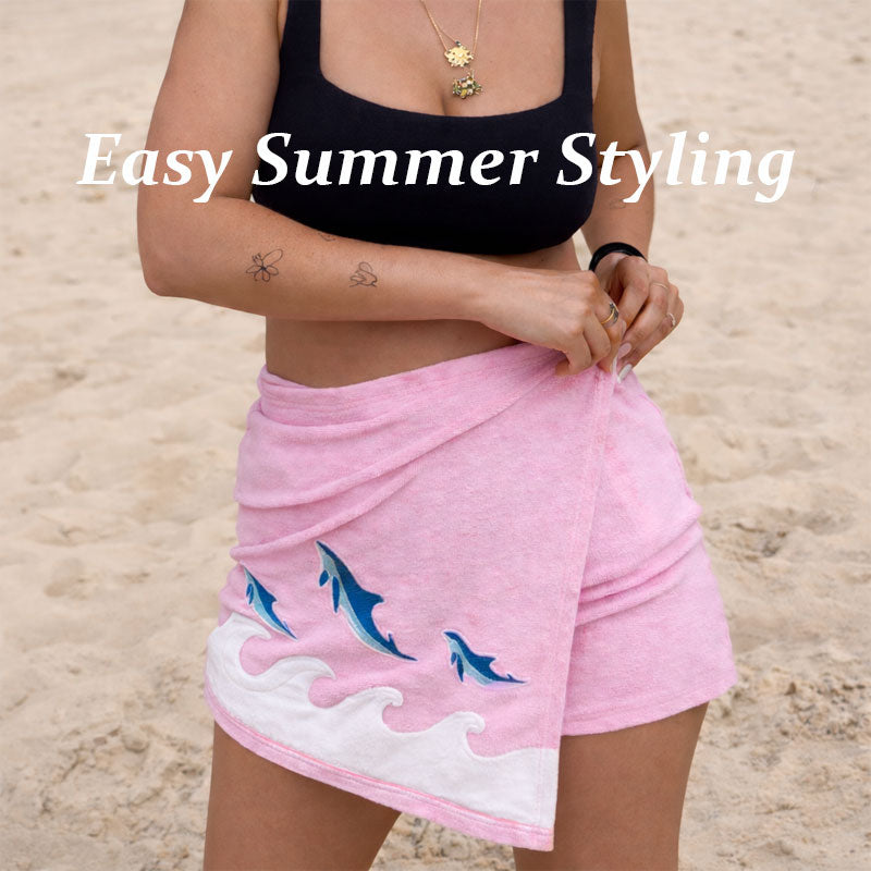 Women's Terry Cloth Mermaid Skirt