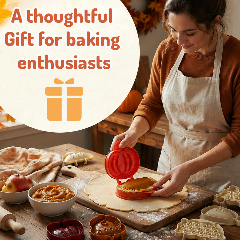 🍎 Autumn Pie Mould Set – Create Cozy Homemade Fall Treats