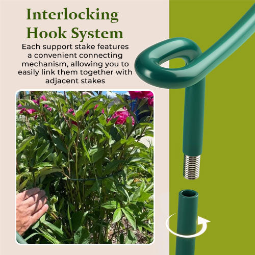 Plant Support Stakes Garden Flower Support Posts