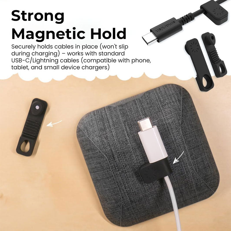 Magnetic Cable Organizer Clip