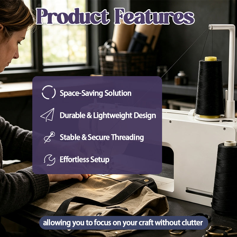 Sewing Machine Top Spool Holder Vertical Large Spool Stand