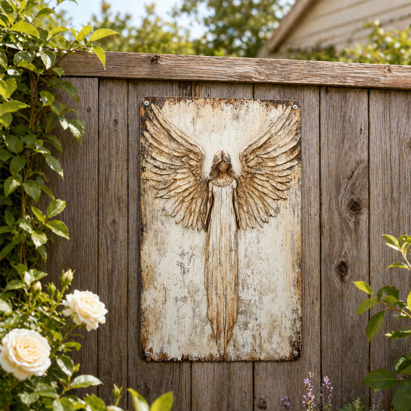 Guardian Angel Vintage Wall Art