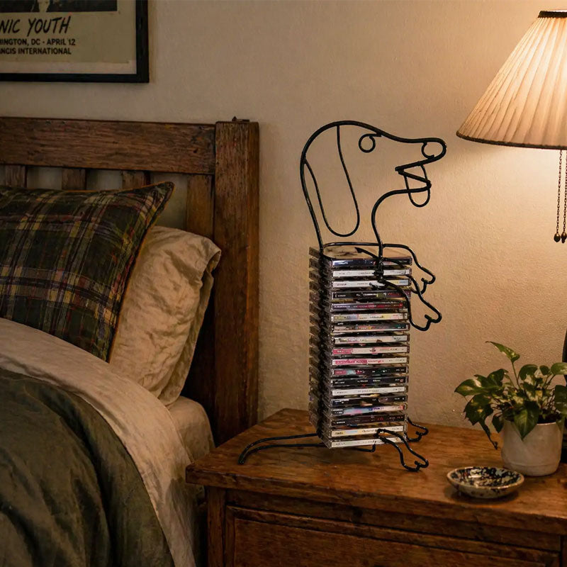 🐕 The Slinky Dog CD Rack: A Loyal Home for Your Hits