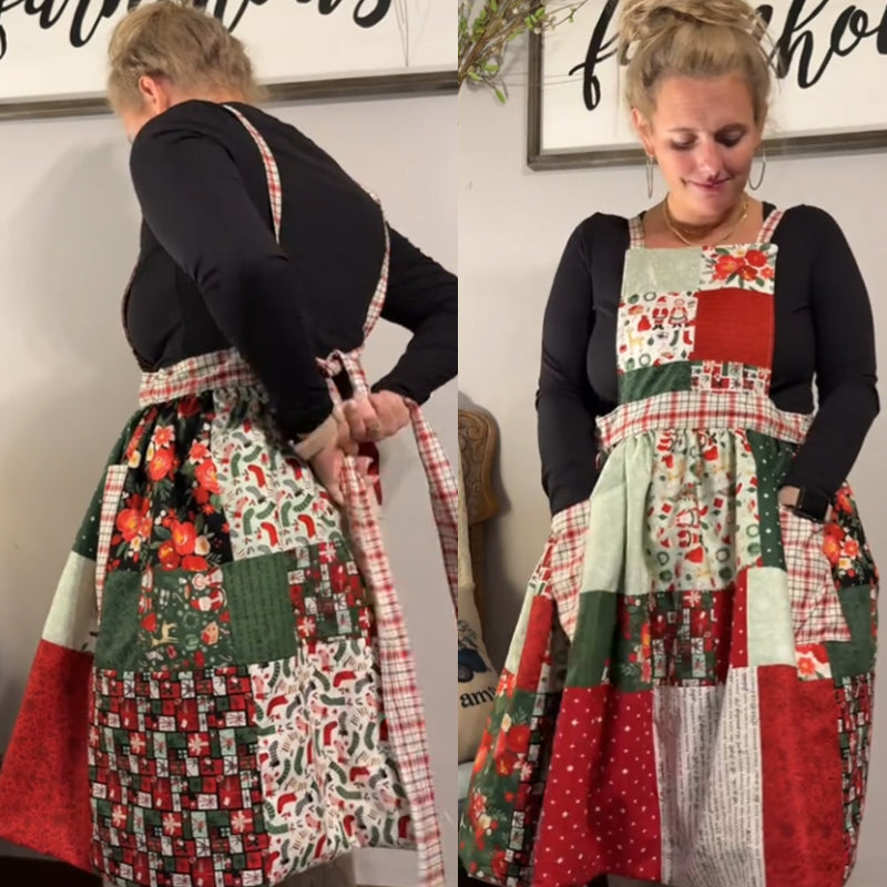 🎄 The Merry Stitch Christmas Apron