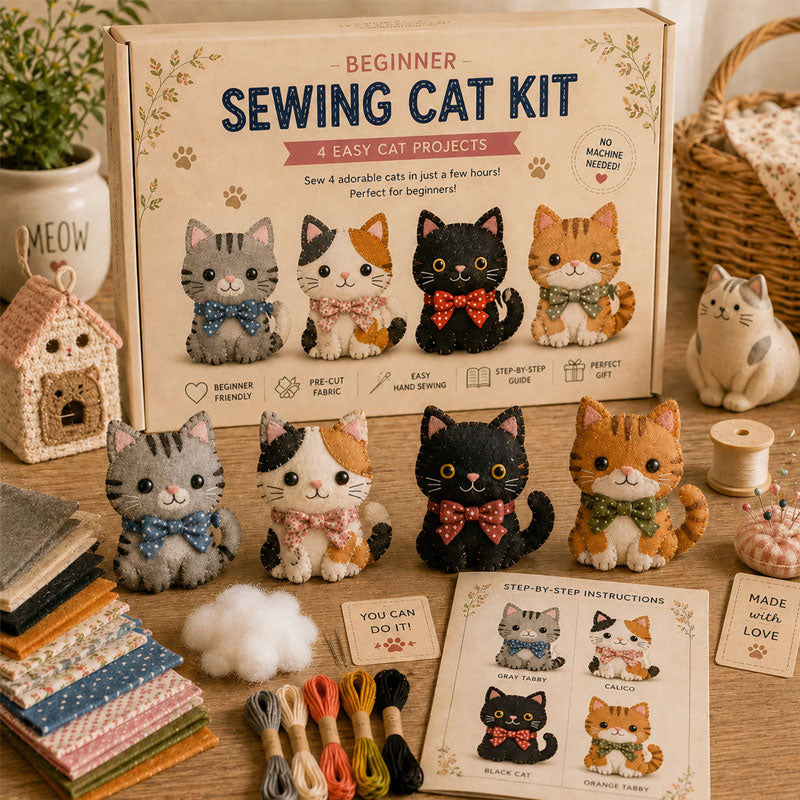 DIY Fabric Animal Craft Kit – Creative Handmade Art