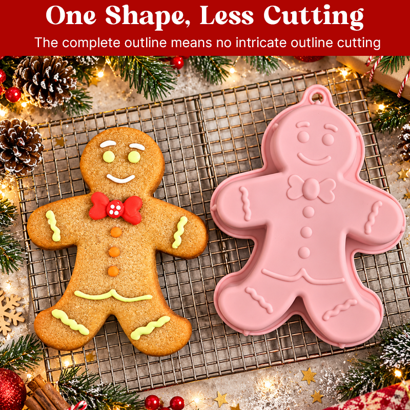 Gingerbread Man Baking Mold