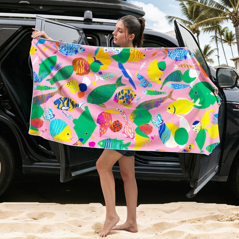 🚴‍♂️🏕️ Magnetic Outdoor Changing Towel