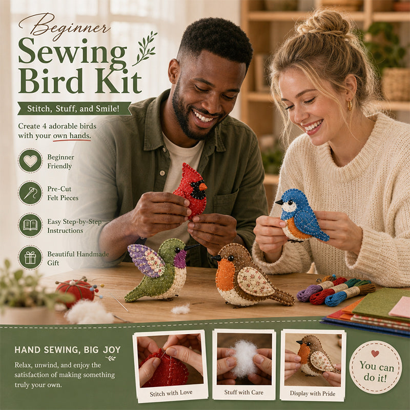 DIY Fabric Animal Craft Kit – Creative Handmade Art