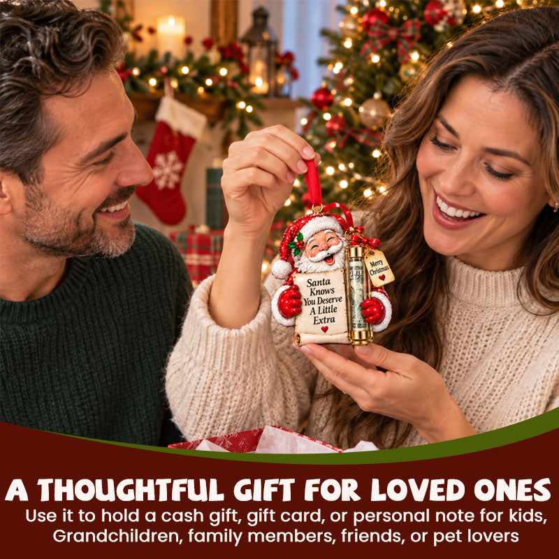 Surprise Red Envelope Christmas Tree Ornament