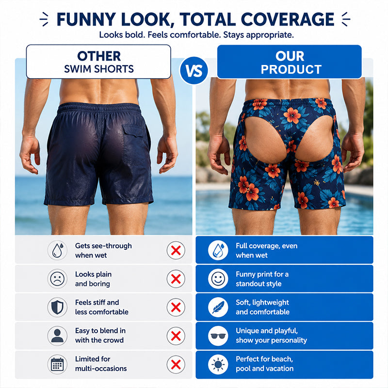 🌴 Funny Beach Shorts