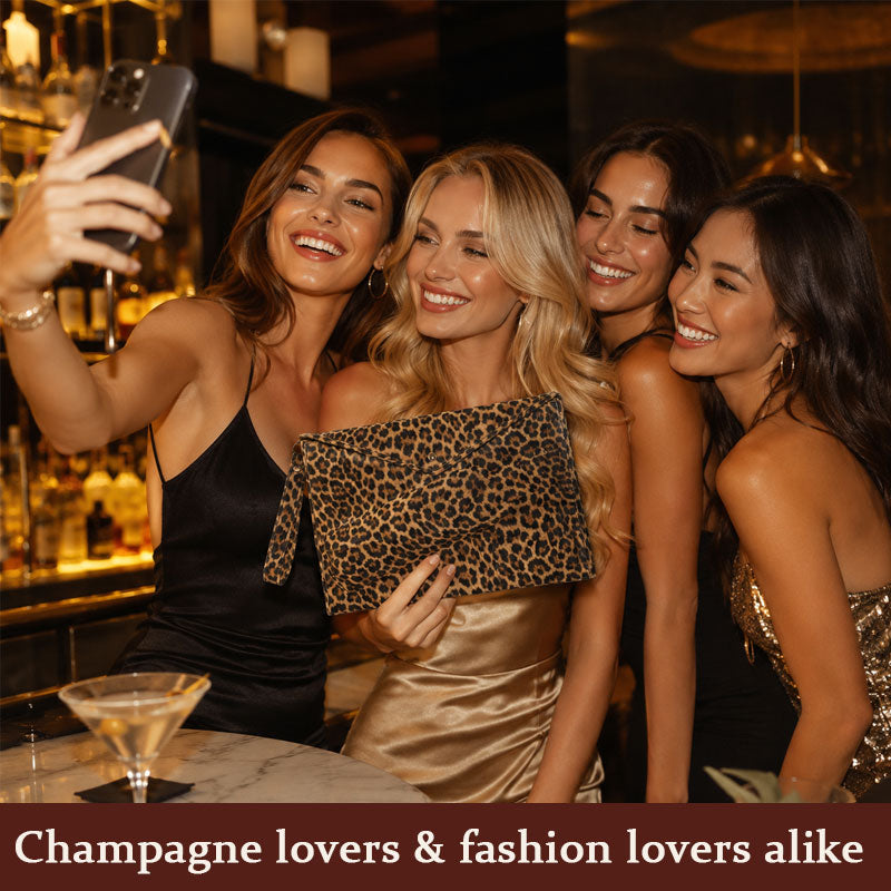 🍾 Champagne Bottle Clutch Bag