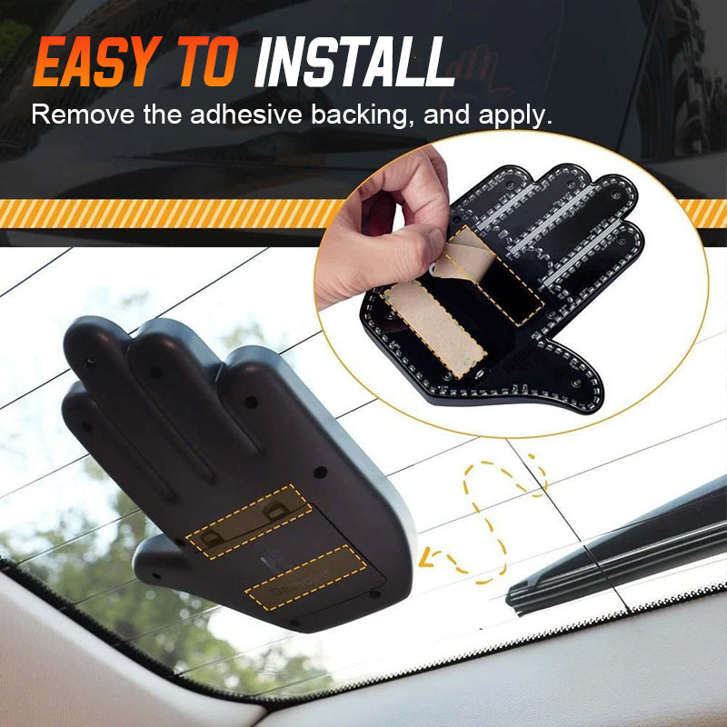 LED Gesture Car Window Light
