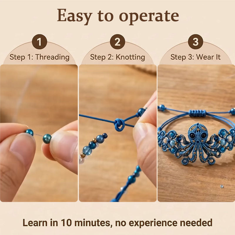 DIY Octopus Bracelet Kit