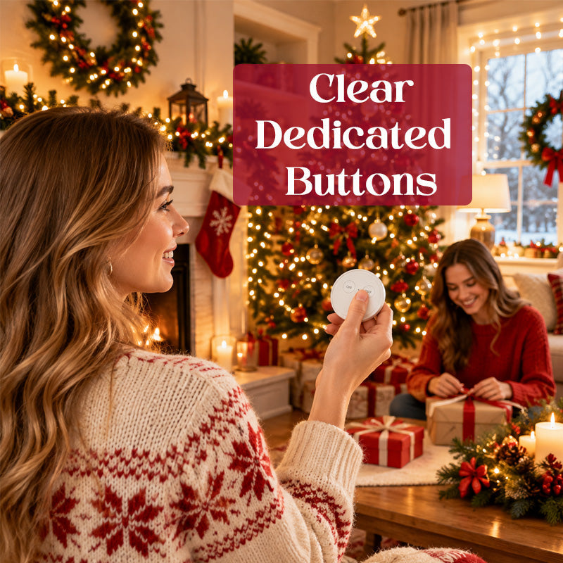 🎄 Wireless Christmas Tree Light Remote Control Switch – Easy ON/OFF Controller