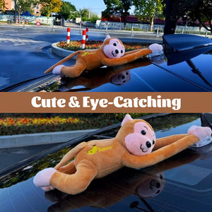 Car Exterior Long Arm Monkey Hanging Ornament