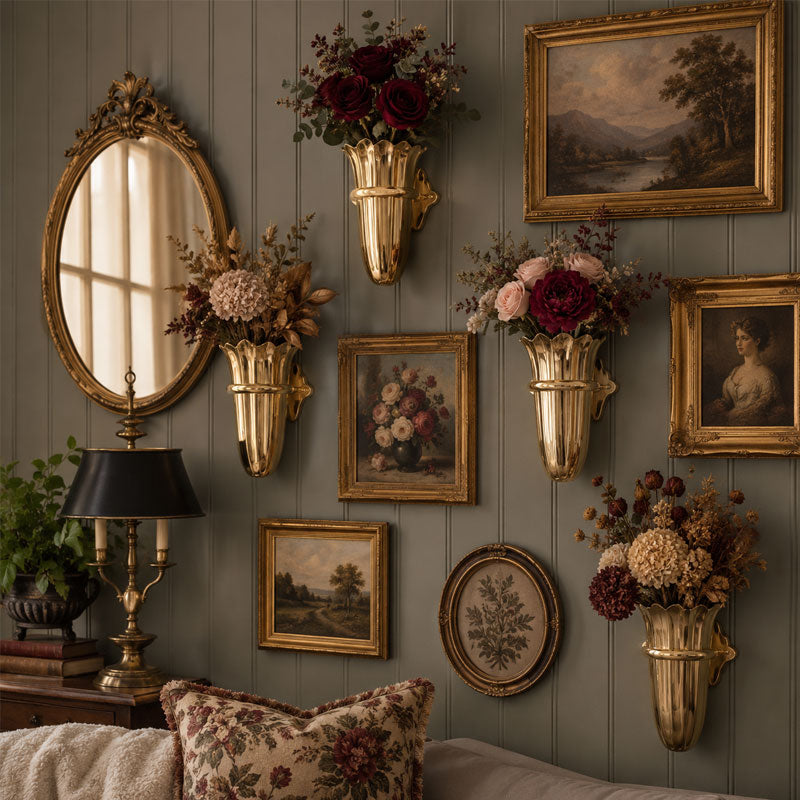 Luxury Wall-Mounted Vase — An Elegant And Space-Saving Floral Display