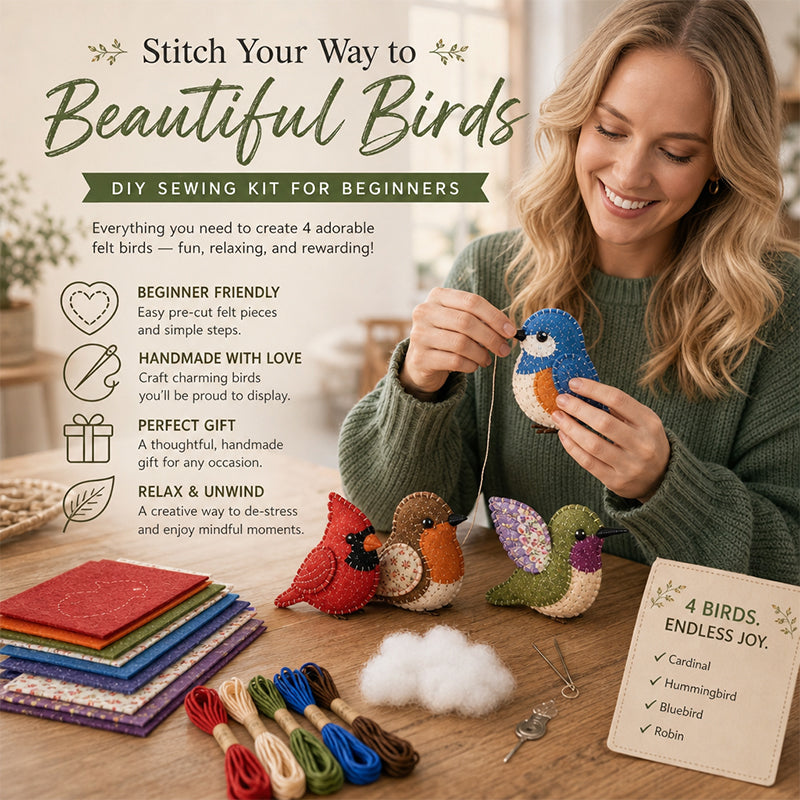 DIY Fabric Animal Craft Kit – Creative Handmade Art