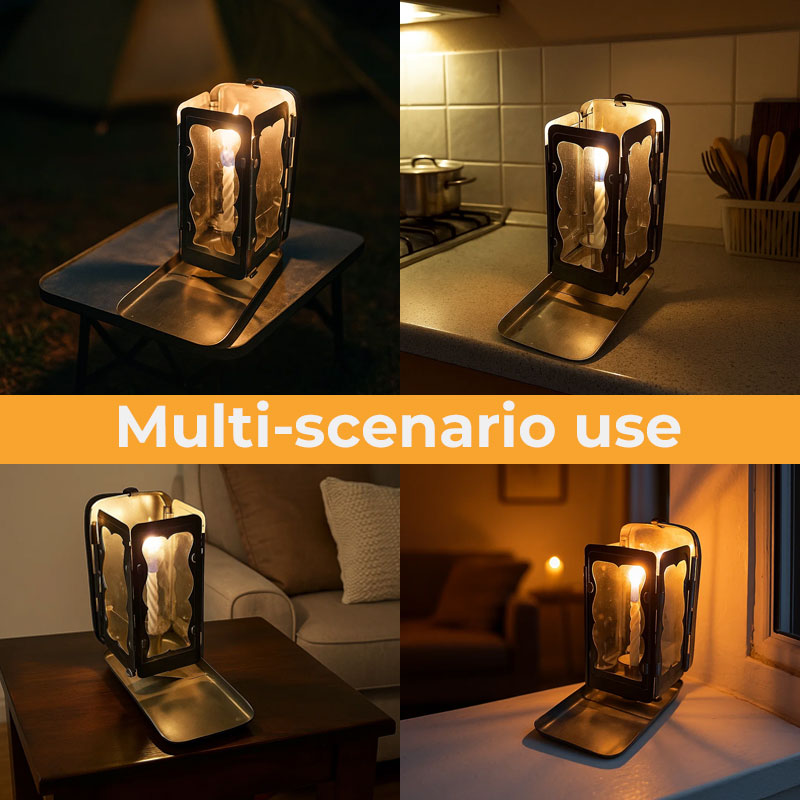 The Wanderlight Folding Candle Lantern – Carry the Light of Adventure