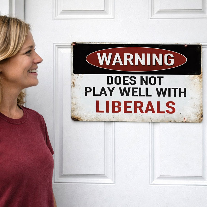 Statement Sign 🛑 — A Bold & Witty Addition to Your Territory