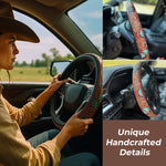 Load image into Gallery viewer, 🤠 Western Cowboy Steering Wheel Cover
