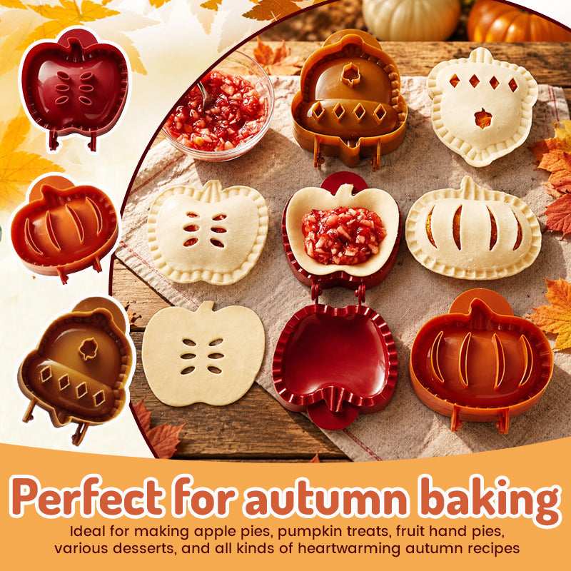 🍎 Autumn Pie Mould Set – Create Cozy Homemade Fall Treats