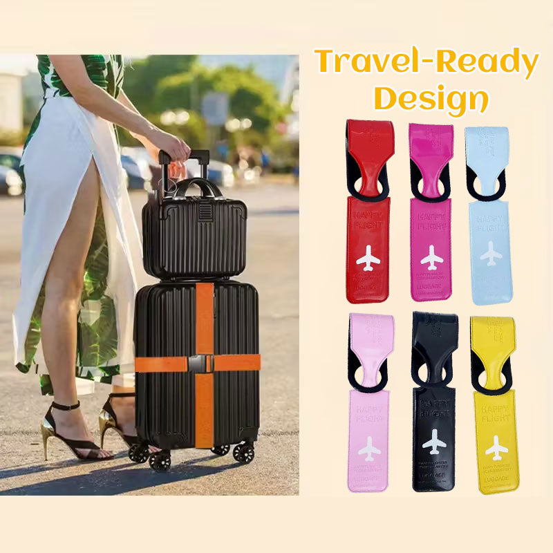 ✈️ Happy Flight Luggage Tag