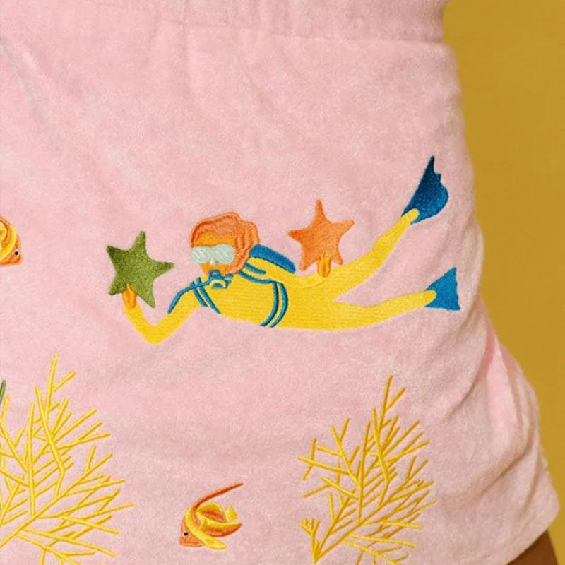 Women's Terry Cloth Mermaid Skirt