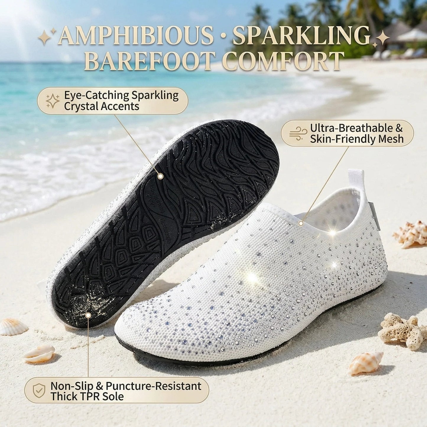 🔥 Female barefoot water boots: a versatile product for beach, swimming, yoga and home