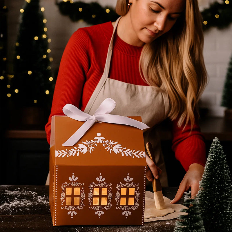 🎄Christmas Dessert Boxes – Festive Charming Gift Packaging