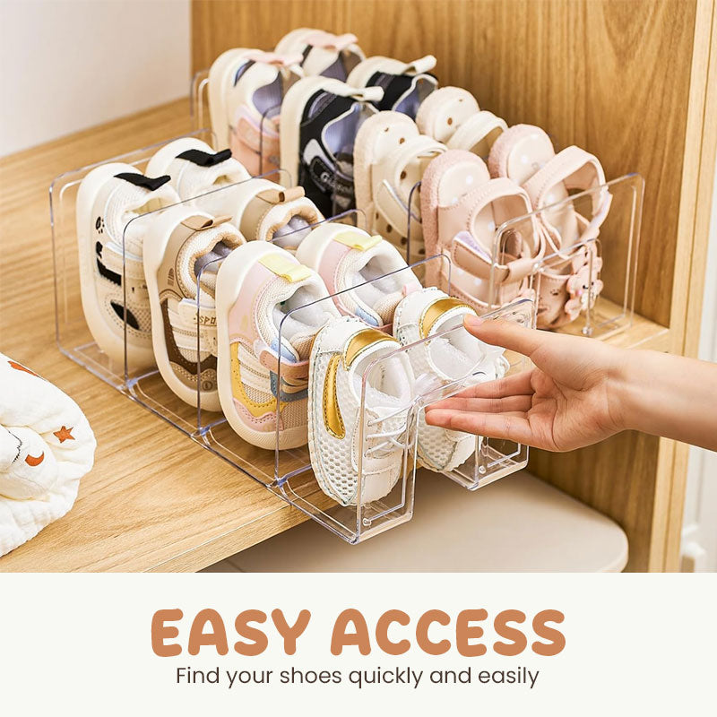 👟 The Clear Step Collection: Premium Shoe Organizer