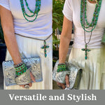 Load image into Gallery viewer, &quot;Silver Flower Dance&quot; Western-Style Clutch

