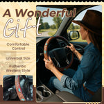 Load image into Gallery viewer, 🤠 Western Cowboy Steering Wheel Cover
