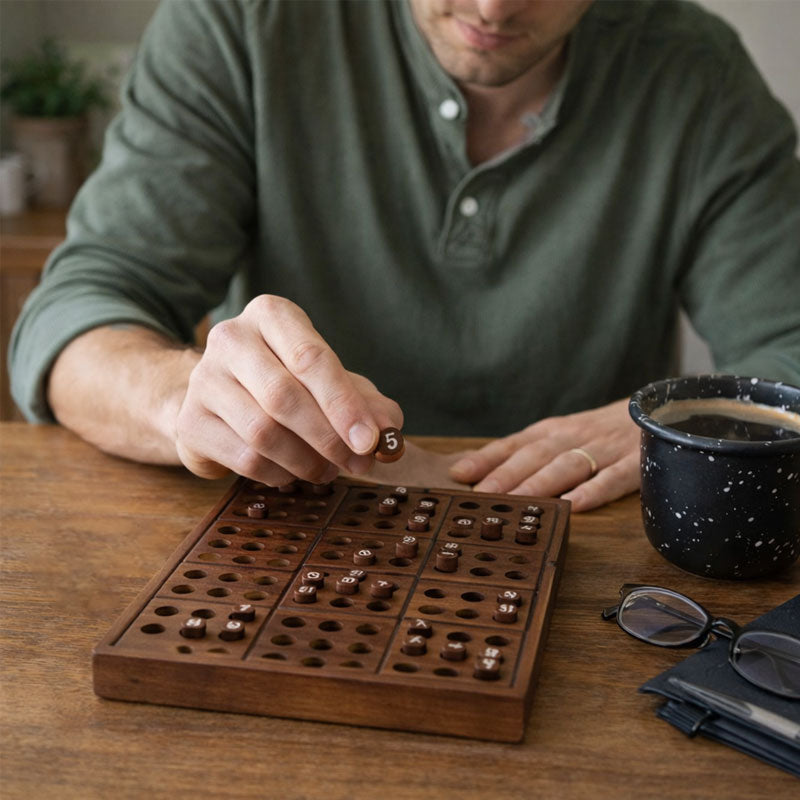 🔢 The Analogue Logic Grid: 3D Sudoku Board