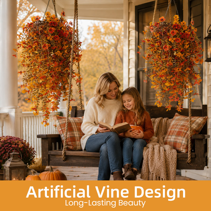 Autumn Hanging Flower Garland